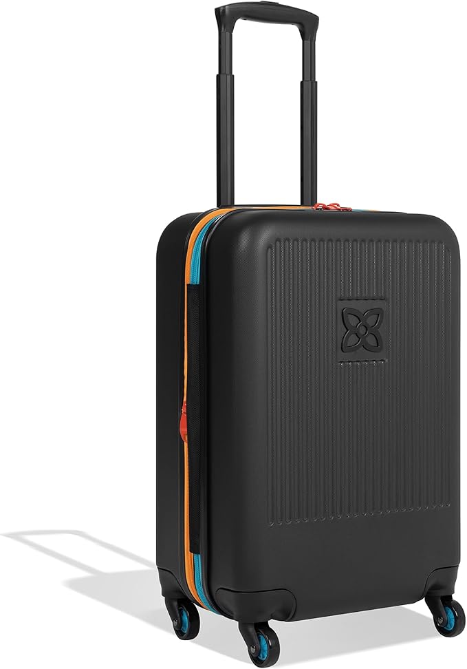 Sherpani Meridian, 22 Inch Carry On Luggage Airline Approved, Rolling Hardside Suitcase 22x14x9, Travel Luggage for Women, Expandable Suitcase, Travel Gift (Chromatic)