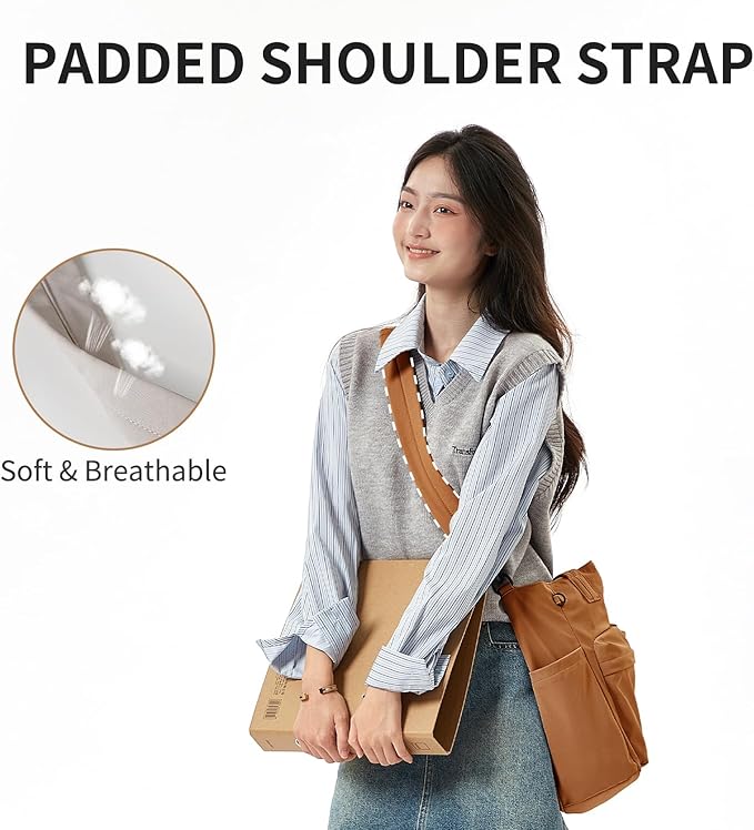 aji Tote Bag for women work, Water-Resistant Tote Bag with Multi Pockets,for Work/Travel/College/Daily