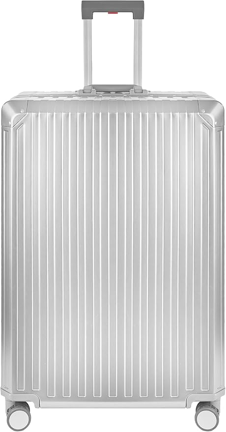 X2 All Aluminum Luggage Suitcase 3 Sizes (20",26",29") TSA Lock Carry On Silver (Double Set 20" & 29")
