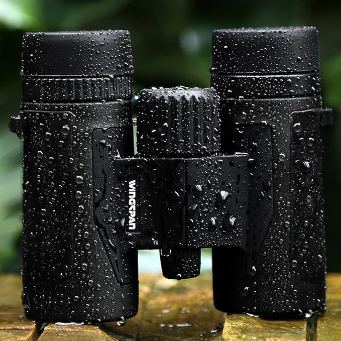 Wingspan Optics FieldView 8X32 Compact Binoculars for Bird Watching. Lightweight and Compact for Hours of Bright, Clear Bird Watching. Also for Outdoor Sports Games and Concerts