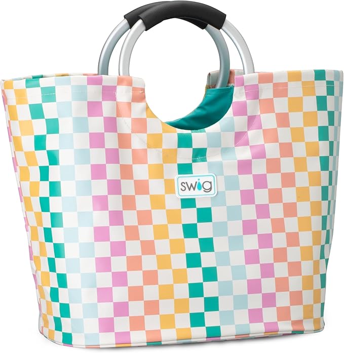 Swig Life Loopi Tote Bag, Large, Lightweight, Waterproof Beach and Utility Bag