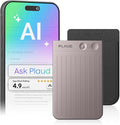 AI Voice Recorder, Note Voice Recorder w/Case, App Control, Transcribe & Summarize with AI Technology, Support 112 Languages, 64GB Memory, Audio Recorder for Lecture, Meeting, Call, Interview