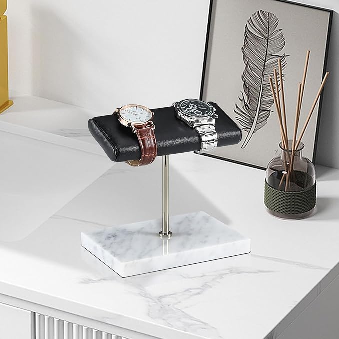 LYS&LYX Watch stand watch display stand watch holder watch Handcrafted watch holder (2--white/silver/black)
