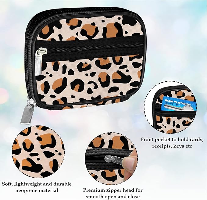 Serfeymi Weekly Travel Pill Organizer Pill Case for Purse with Removable 7 Day Pill Box, Fashionable Travel Medicine Organizer Pill Container for Medicine, Vitamin, Supplement - Brown 02 + Pill Box