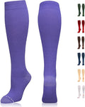 NEWZILL Copper Compression Socks for Women & Men 15-20mmHg Cotton Rich Odor Control Dress Socks for Business Casual Running Medical Athletic Support, Edema Diabetic Relief