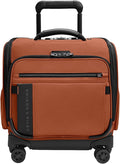 Briggs & Riley Cabin Spinner - Carry On Luggage for Travel, Suitcases with Wheels, Softside Rolling Bag for Men & Women, Fits Under Plane Seat, Telescoping Handle - ZDX Collection, Canyon