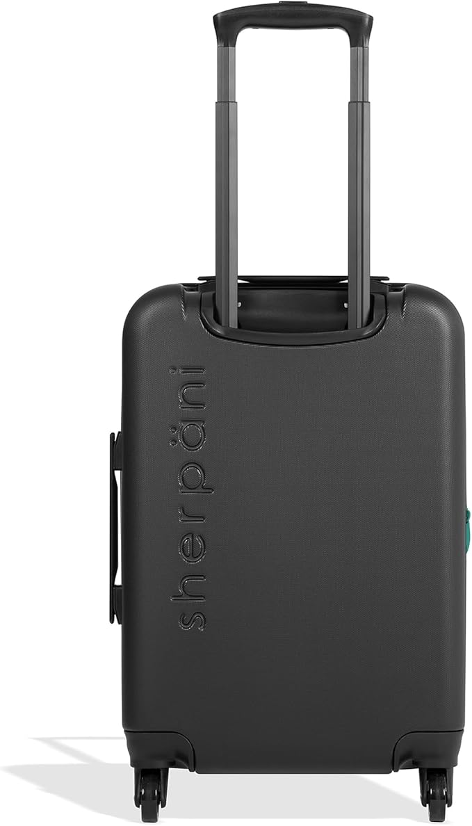 Sherpani Meridian, 22 Inch Carry On Luggage Airline Approved, Rolling Hardside Suitcase 22x14x9, Travel Luggage for Women, Expandable Suitcase, Travel Gift (Bluff)