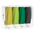 Morfone Travel Bottles Set for Toiletries, Tsa Approved Travel Size Containers Leak Proof Refillable Liquid Silicone Squeezable Travel Accessories for Shampoo Conditioner Lotion (Green)