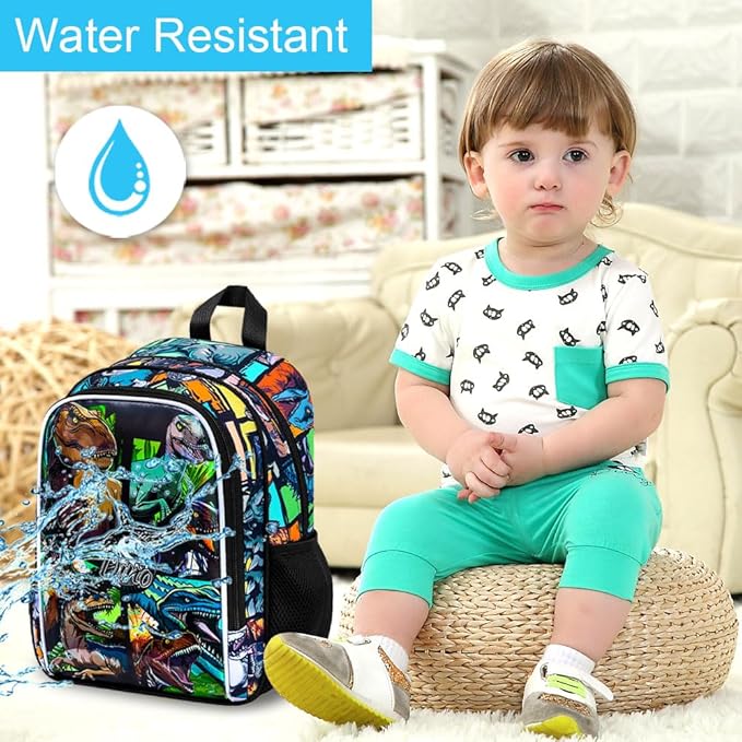 CCJPX Toddler Backpack for Boys Girls, Dinosaur Unicorn Cat Preschool Bookbag Kindergarten Cute School Bag