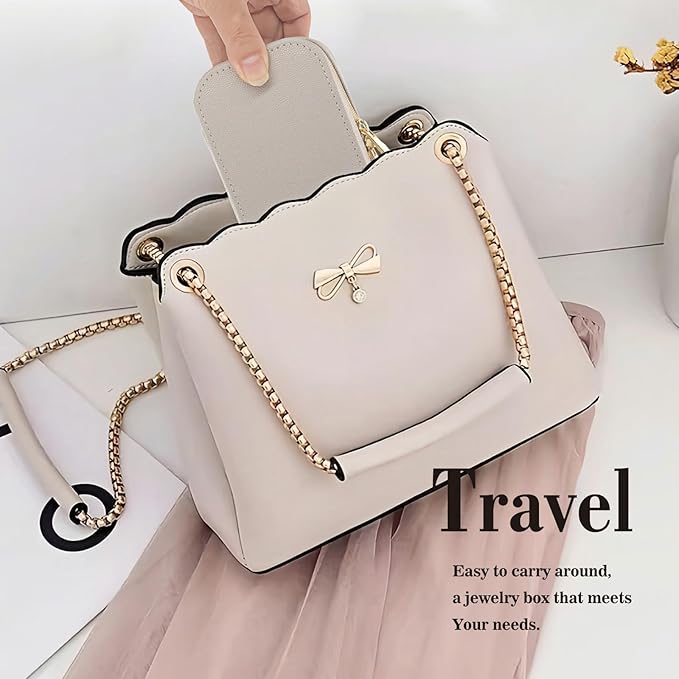 Travel Jewelry Case Bulk Of 4 For Women Weekend Trips, Gold Zip, PU Leather Compact Jewelry Organizer For Earring Bracelets Gray Travel Jewelry Box Set 4 Perfect For Small Bridesmaid Jewelry Box Gift