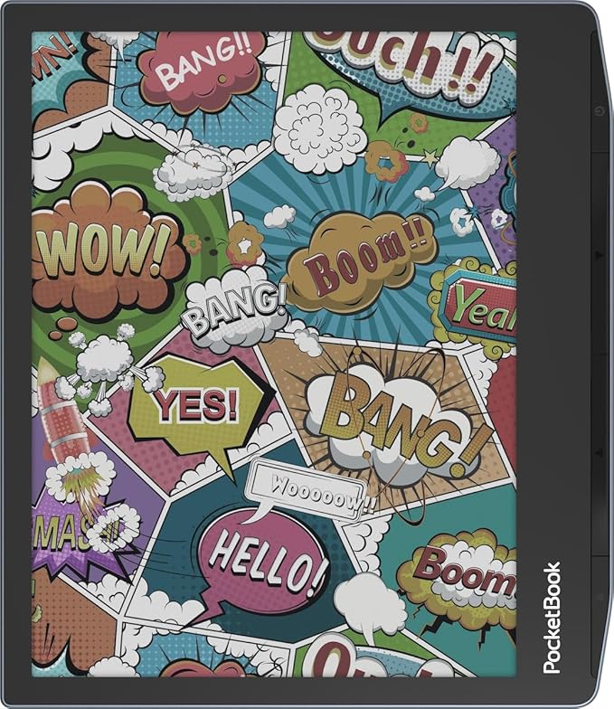 PocketBook Era Color E-Reader | Eye-Friendly 7'' E-Ink Kaleido 3 Touch-Screen | Audio-Book & E-Book Reader | Waterproof | Text-to-Speech Function | Built-in Speaker | WiFi & Bluetooth | Stormy Sea