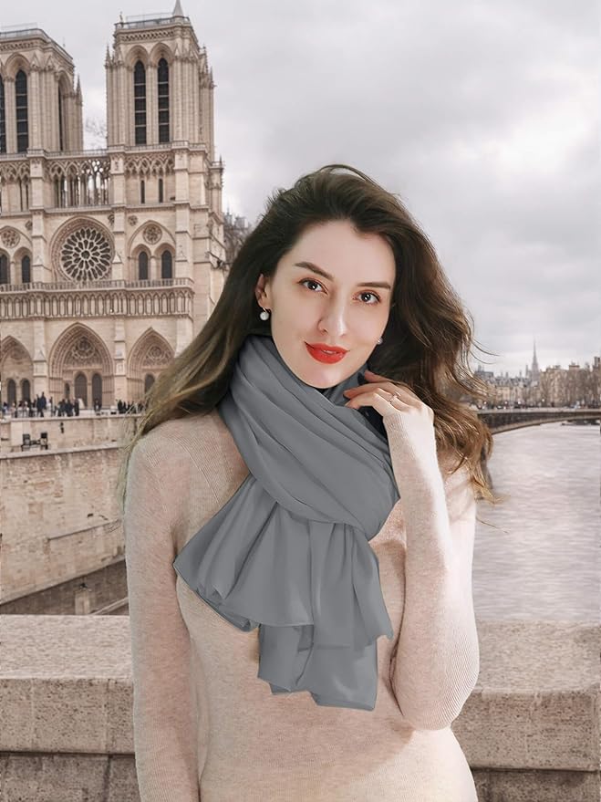 VENVSBEE Shawl Wraps for Women, Travel Scarf Soft Blanket Wrap Pashmina Travel Accessory for Airplane