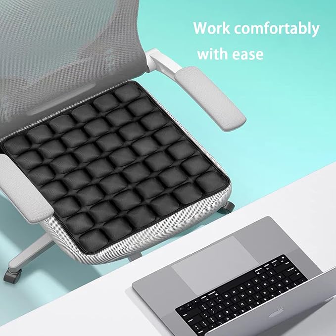 Sondor Travel Seat Cushion - Inflatable Airplane Seat Cushion for Travel.Suitable for Long Distance Sedentary People to Use,Easy to Carry.