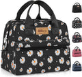 HOMESPON Insulated Lunch Bag for Women Men Lunch Box Cooler Lunch Tote for Work Picnic (Daisy)
