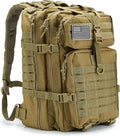 QT&QY 45L Military Tactical Backpacks For Men Camping Hiking Trekking Daypack Bug Out Bag Lage MOLLE 3 Day Assault Pack