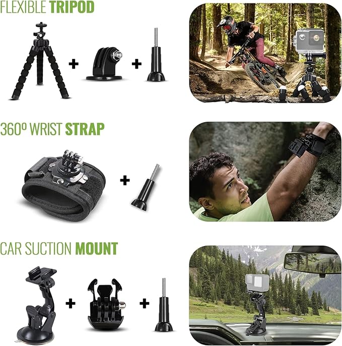 GoPro HERO11 Black 5.3K Sports Camera with Accessories