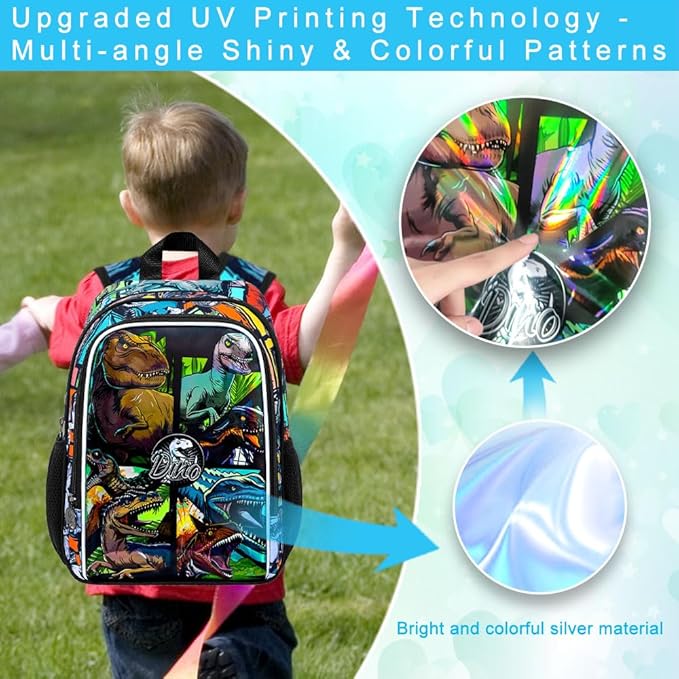 CCJPX Toddler Backpack for Boys Girls, Dinosaur Unicorn Cat Preschool Bookbag Kindergarten Cute School Bag