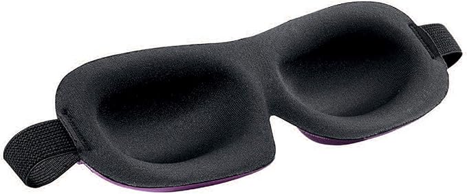 Bucky 40 Blinks No Pressure Printed Eye Mask for Travel & Sleep, Marble, One Size (Pack of 2)