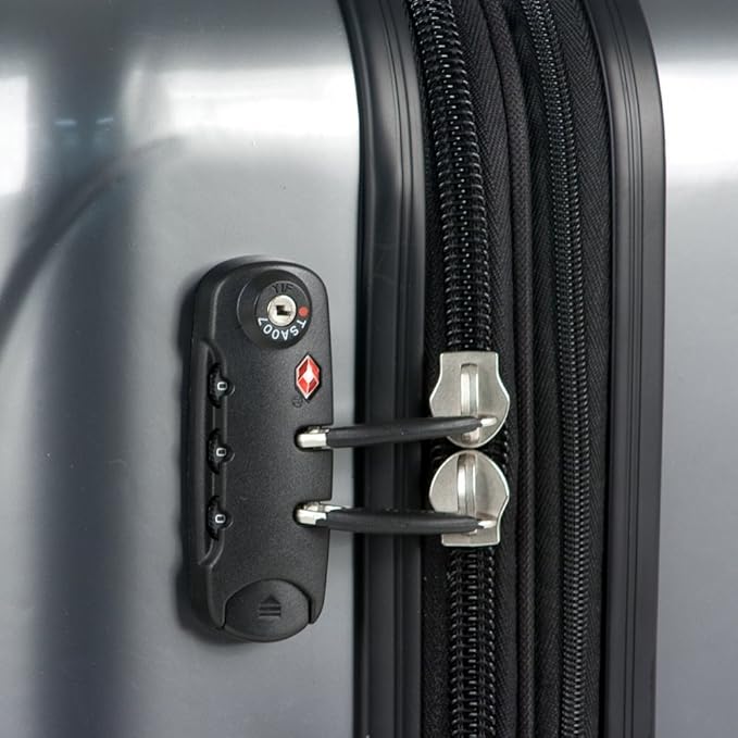 DELSEY PARIS Helium Aero Hardside Expandable Luggage with Spinner Wheels, Black, Carry-On 19 Inch