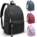 OMOUBOI Casual Daypacks Superbreak Backpack 14 inch Laptop Backpack for Women & Men Fits Tourism Business (Black)