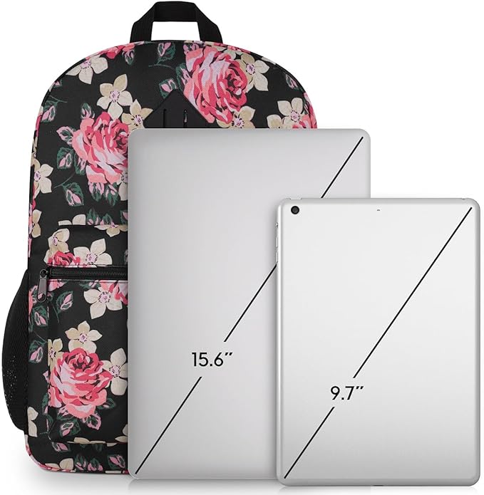 School Backpack,Classic Bookbag Women and Teen Girl Schoolbag with USB Port for High School College Office Work Travel