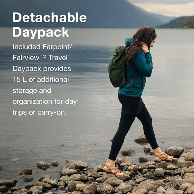 Osprey Fairview 55L Women's Travel Backpack, Night Jungle Blue
