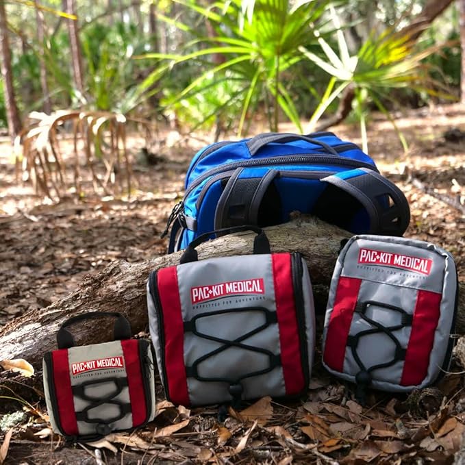 Pac-Kit Trailblazer 3 Outdoor First Aid Kit for Hiking, Camping and Outdoor Travel, 108 Pieces