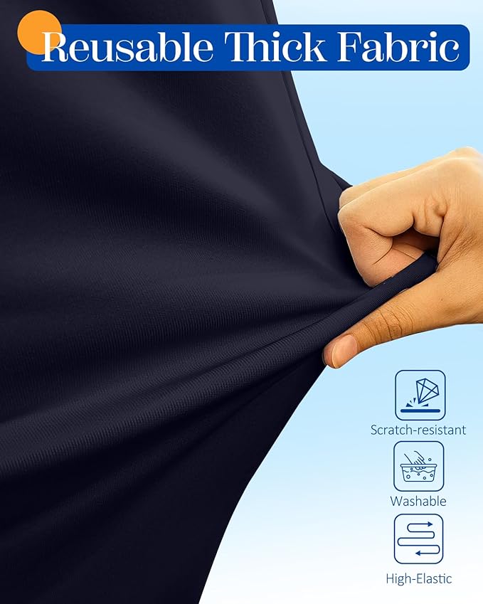 Slohif Luggage Cover for Suitcase Tsa Approved Protector - Luggage Sleeve Suit Case Cover Travel Stretch Large Baggage Case Protective Washable Fit 29-30 Inch Navy Blue