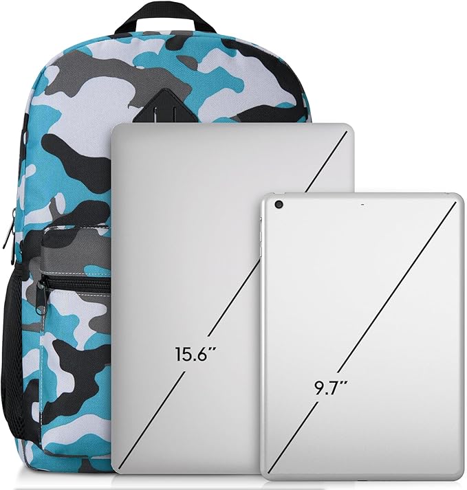 School Backpack,Bookbag Men and Teen Boy Schoolbag with USB Charging Port for High School College