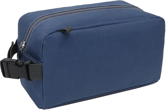 FlowFly Small Insulated Lunch box Portable Soft Bag Mini Cooler Thermal Meal Tote Kit with Buckle for Work, CyanWithBuckle