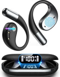AI Translation Earbuds Real Time, 2025 Upgraded 144 Language Translator Earbuds for iPhone and Android 6-in-1 Translation Headphones with 6 Mode, Translating Device for Travel Business Learning(Black)