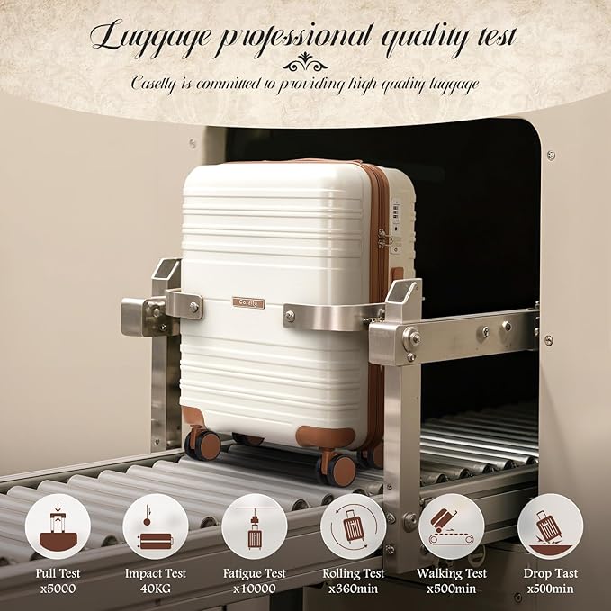 Luggage Sets with spinner wheels, PC+ABS Hard Shell Travel Luggage,Lightweight Carry-on suitcases with TSA Lock,YKK Zippers (Pink, 7 piece sets（14/18/20/24/28/DB/TB）)