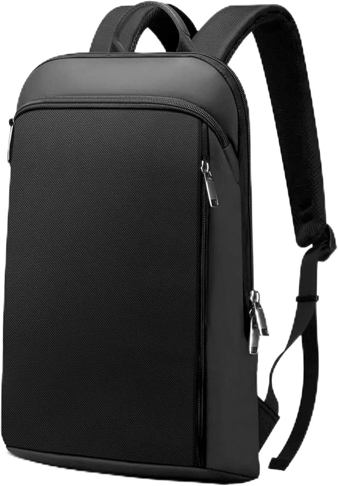 ZINMARK Slim Expandable 15 15.6 16 Inch Laptop Backpack Anti Theft Travel Business Durable Computer Bag, Multipurpose Large Capacity Daypack for Men And Women,Black