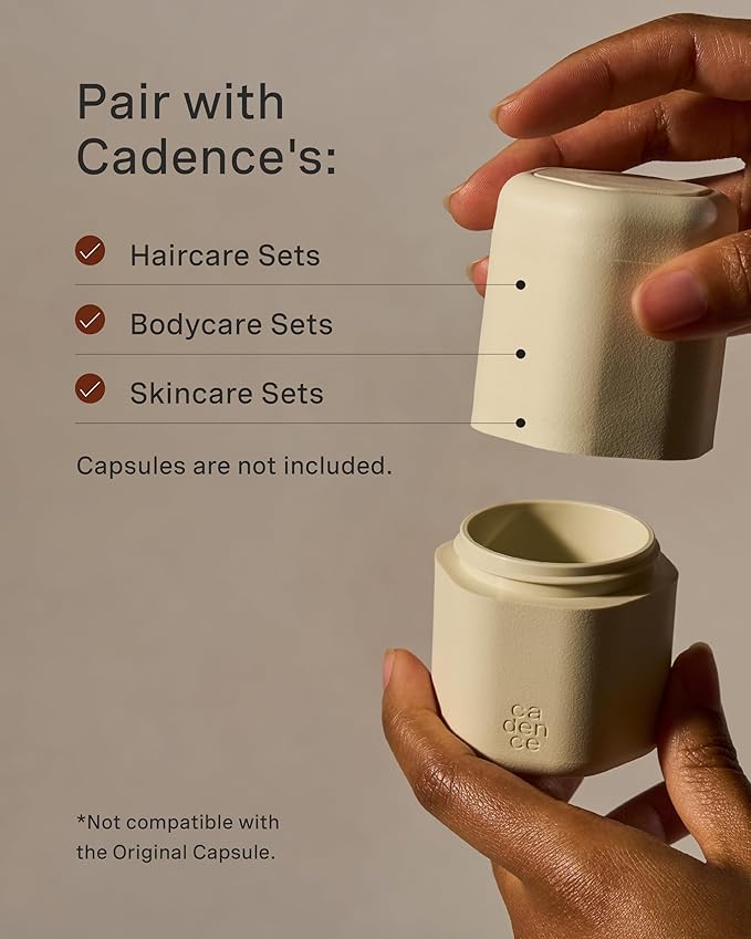 Cadence Extender - Add On to Any Flex Magnetic Containers with Lids,Extension to Travel Bottles for Toiletries - Carry On Travel Essentials For Women/Men - Adds Additional 1.43 fl oz - 3pk, Evergreen