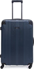 Kenneth Cole REACTION Out of Bounds Lightweight Hardshell 4-Wheel Spinner Luggage, Naval, 28-Inch Checked