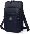 Senient Wolf Waterproof Nylon Multifunctional Phone Crossbody Bag - Small One Shoulder Waist Bag Wallet Travel Passport Case