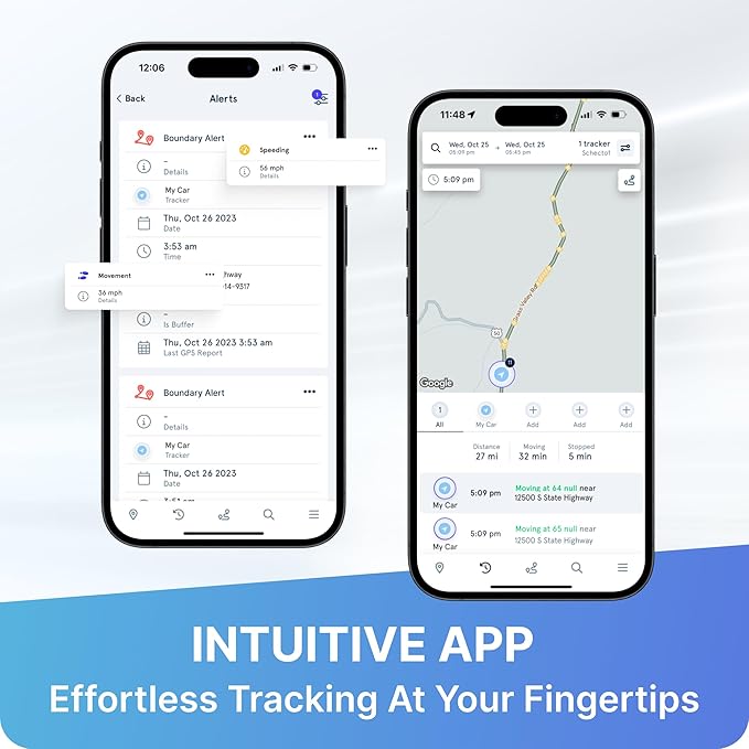 Spy Tec Micro GPS Tracker for Vehicles, Car, Family, Assets | Smallest Portable Real Time GPS Tracking Device. US & Worldwide. Up to 34 Day Battery Life