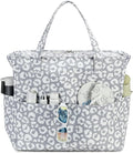 LEDAOU Large Beach Tote Bag Women Waterproof Sandproof Zipper Beach Tote Bag for Pool Gym Grocery Travel with Wet Pocket