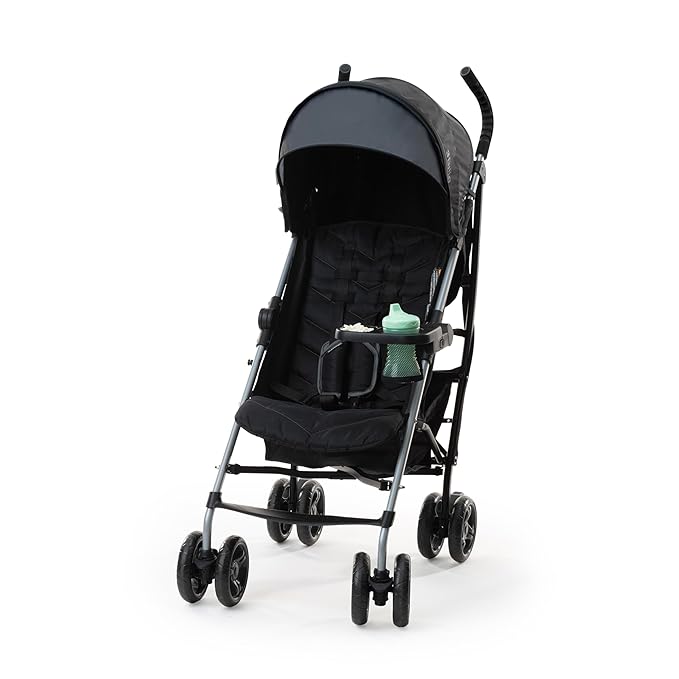 Summer Infant Ingenuity 3Dlite Convenience Stroller, Gray–Lightweight Stroller with Aluminum Frame, Large Seat Area, 4 Position Recline, Extra Large Storage Basket – Infant Stroller for Travel & More