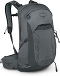 Osprey Talon 22L Men's Lightweight Hiking Backpack with Hipbelt, Phantom Grey/Dark Charcoal