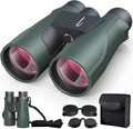 15x56 Binoculars for Adults High Powered - Aurosports HD Large View Binoculars with Clear Low Light Vision - Lightweight Easy Focus Bird Watching Hunting Hiking Cruise Travel - Green