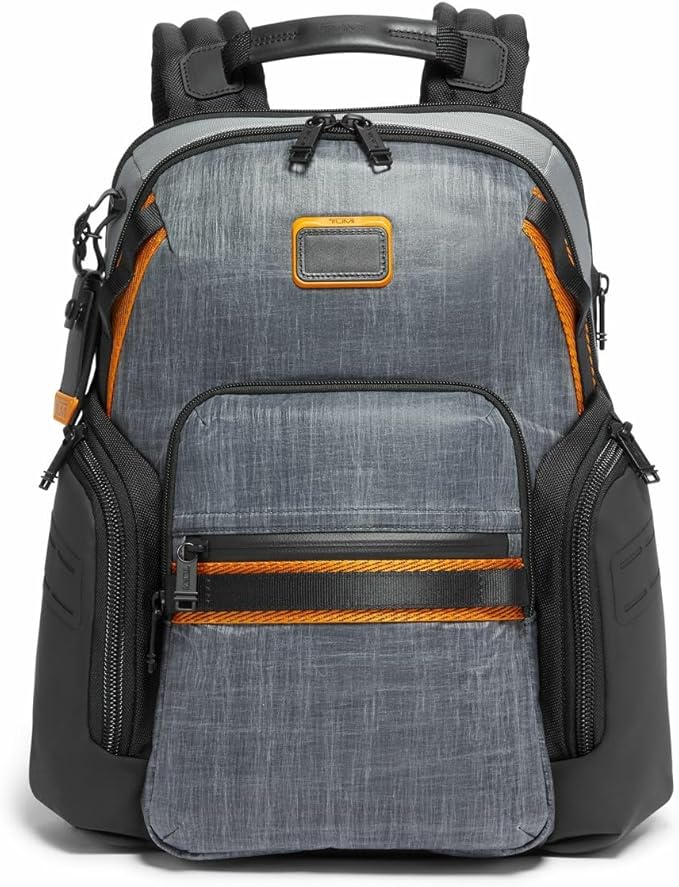 TUMI - Alpha Bravo Navigation Backpack - Everyday Travel Backpack - Fits Up to 15" Laptop - 16.0" X 14.0" X 7.3" - Steel