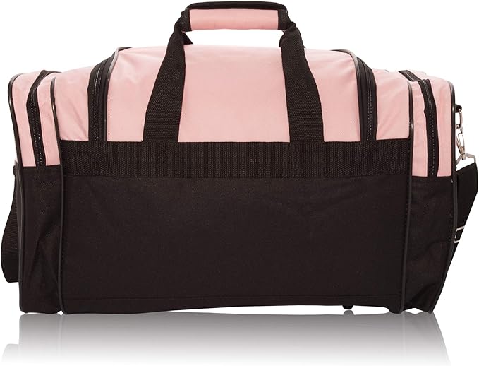 DALIX 17" Blank Duffle Bag Duffel Bag Travel Size Sports Durable Gym Bag