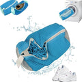 Shoe Cleaning Bag,Shoe Washing Bag For Washing Machine,Laundry Bag For Shoes,Fluffy Fibers 360° Wrap-Around Cleaning,Reusable Washer Shoe Bag, Ensure Deep Cleaning of The Shoes(Blue 2 pcs)