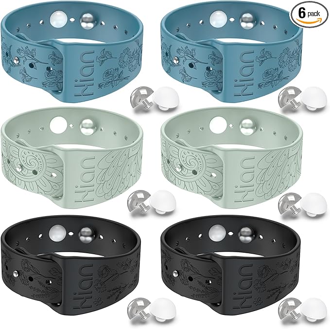 Motion Sickness Bracelets Sea Sickness Wristbands for Motion Sickness / Morning Sickness /Pregnancy Nausea Anti Nausea Wristband Acupressure Nausea Bands Motion Sickness Bands（3Pairs-Bule+Beryl+Black）