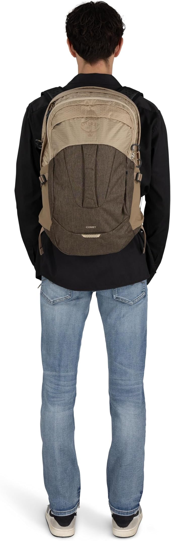 Osprey Comet Laptop Backpack, Alpaca Tan/Latte Brown Heather