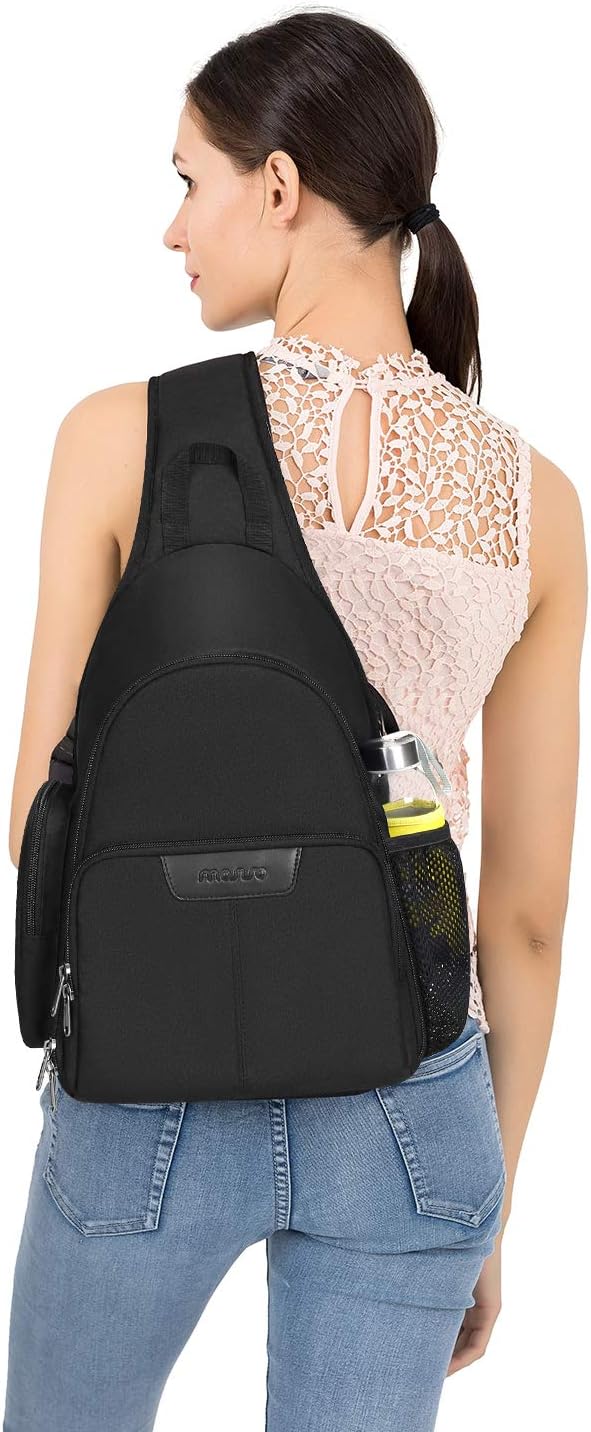 MOSISO Camera Bag Sling Backpack, DSLR/SLR/Mirrorless Full Open Camera Case with Tripod Holder&Rain Cover&Modular Insert, Photography Backpack Compatible with Canon/Nikon/Sony/Fuji, Black