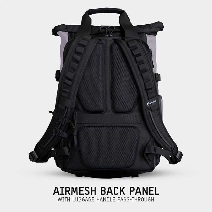 WANDRD PRVKE Lite: Weather-Resistant Travel & Camera Backpack with Laptop Sleeve, Quick Side Access, Clamshell Opening – Ideal Photography & Travel Bag