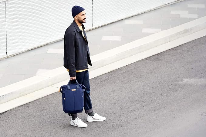 Bellroy Tokyo Totepack, water-resistant woven convertible backpack and tote bag - Bronze