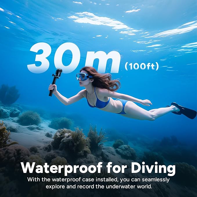 SJCAM C110Plus Magnetic Combo, 4K POV Pocket Action Camera,170° FOV Video, 6-Axis Stabilization,Mini Body Camera, Waterproof, Wearable cam for travel sport,Built-in Mic for Vlogging,Helmet Mount,Black